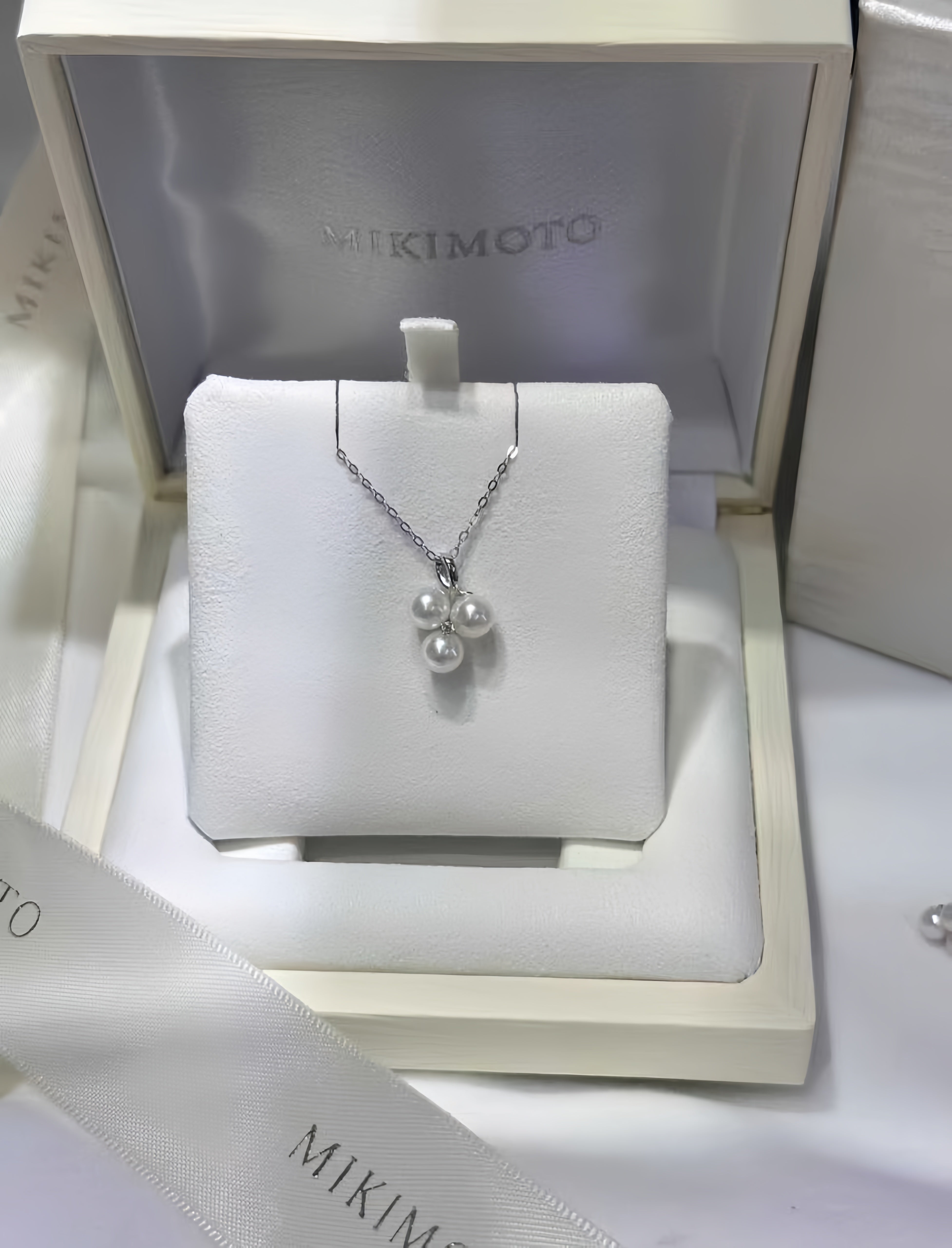 5-6mm Akoya Pearl Pendant/18K Gold P.01