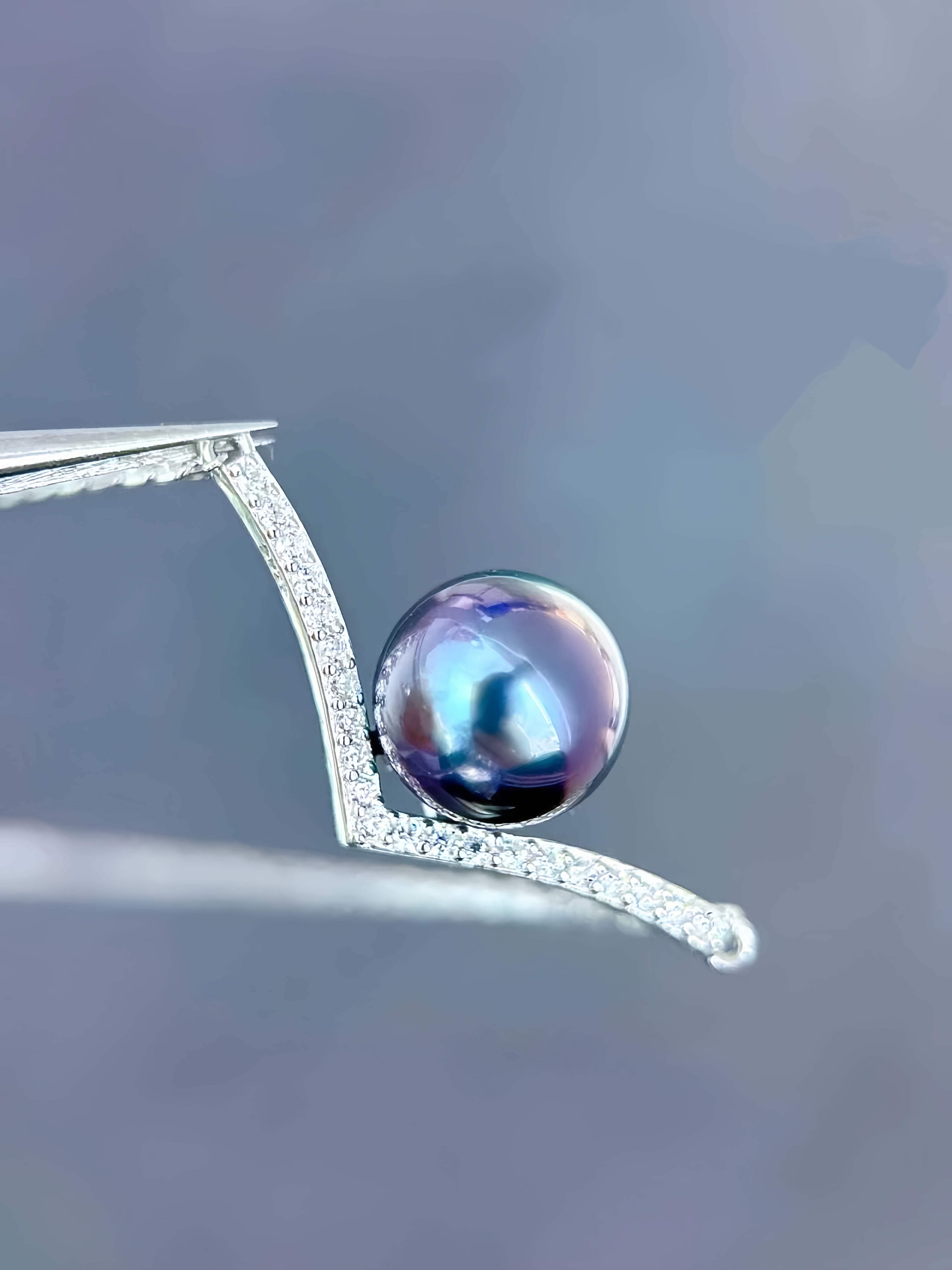 8-9mm Tahitian Pearl Pendant P.01