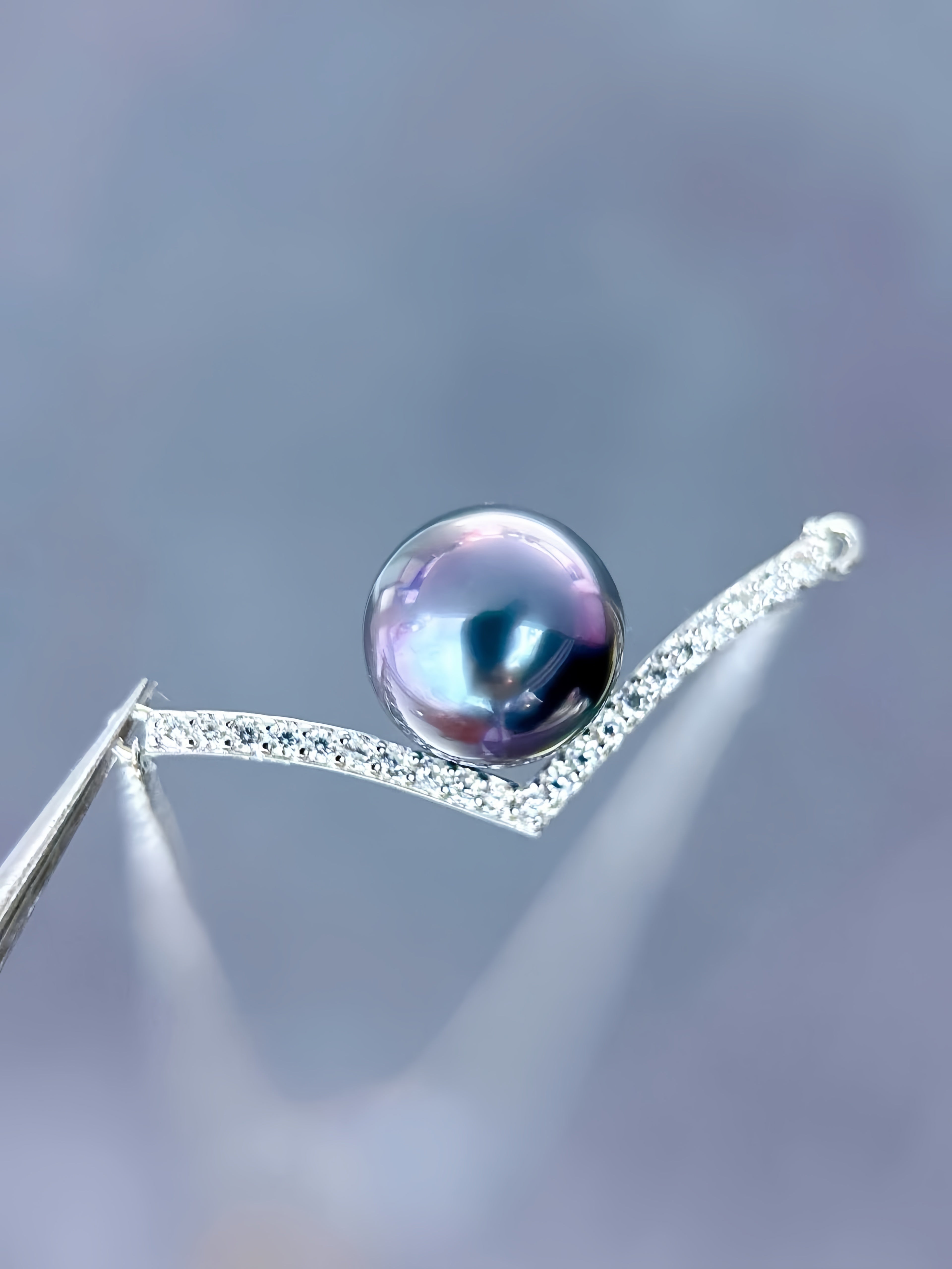 8-9mm Tahitian Pearl Pendant P.01