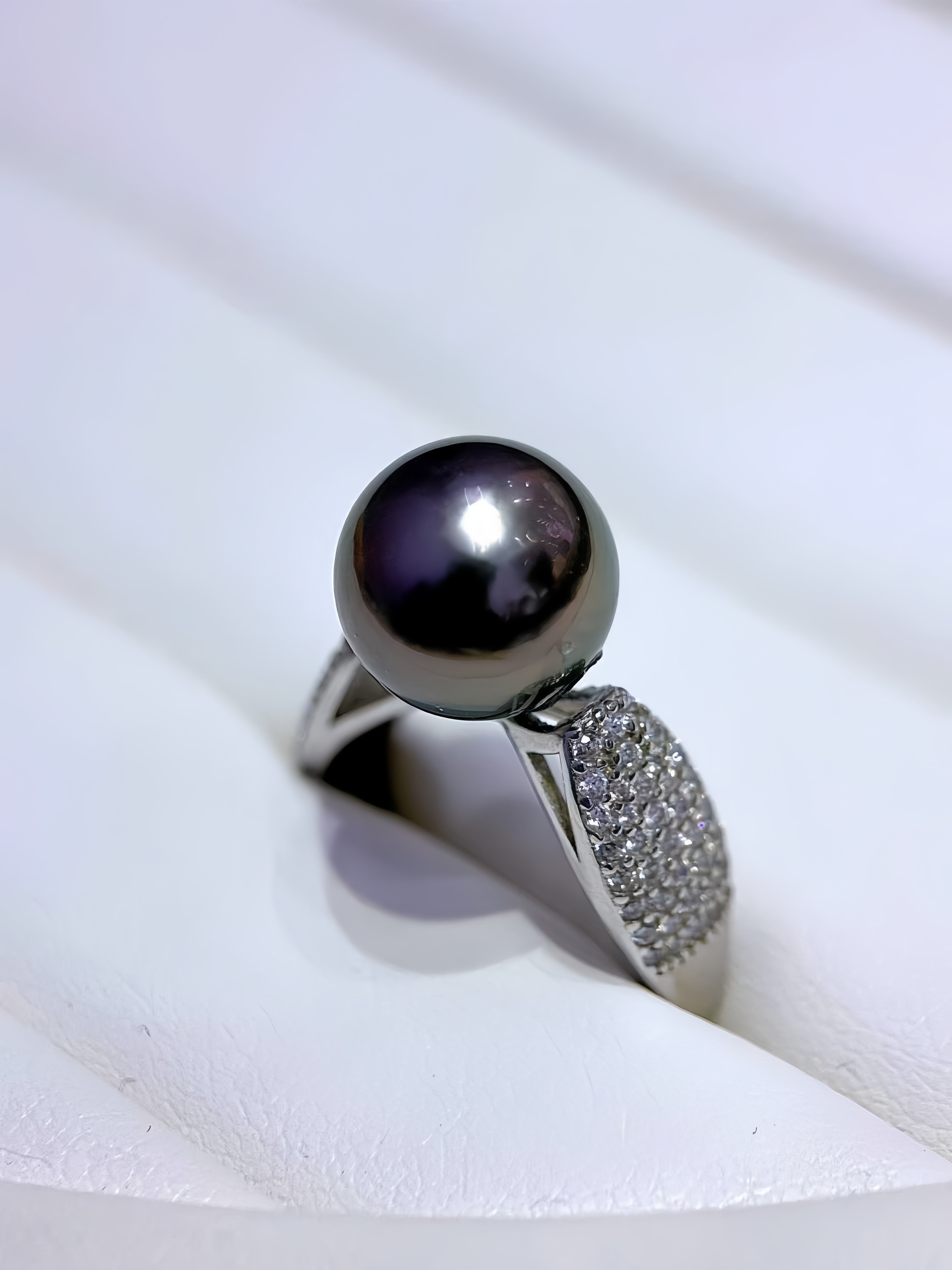 11-12mm Tahitian Pearl Ring R.02