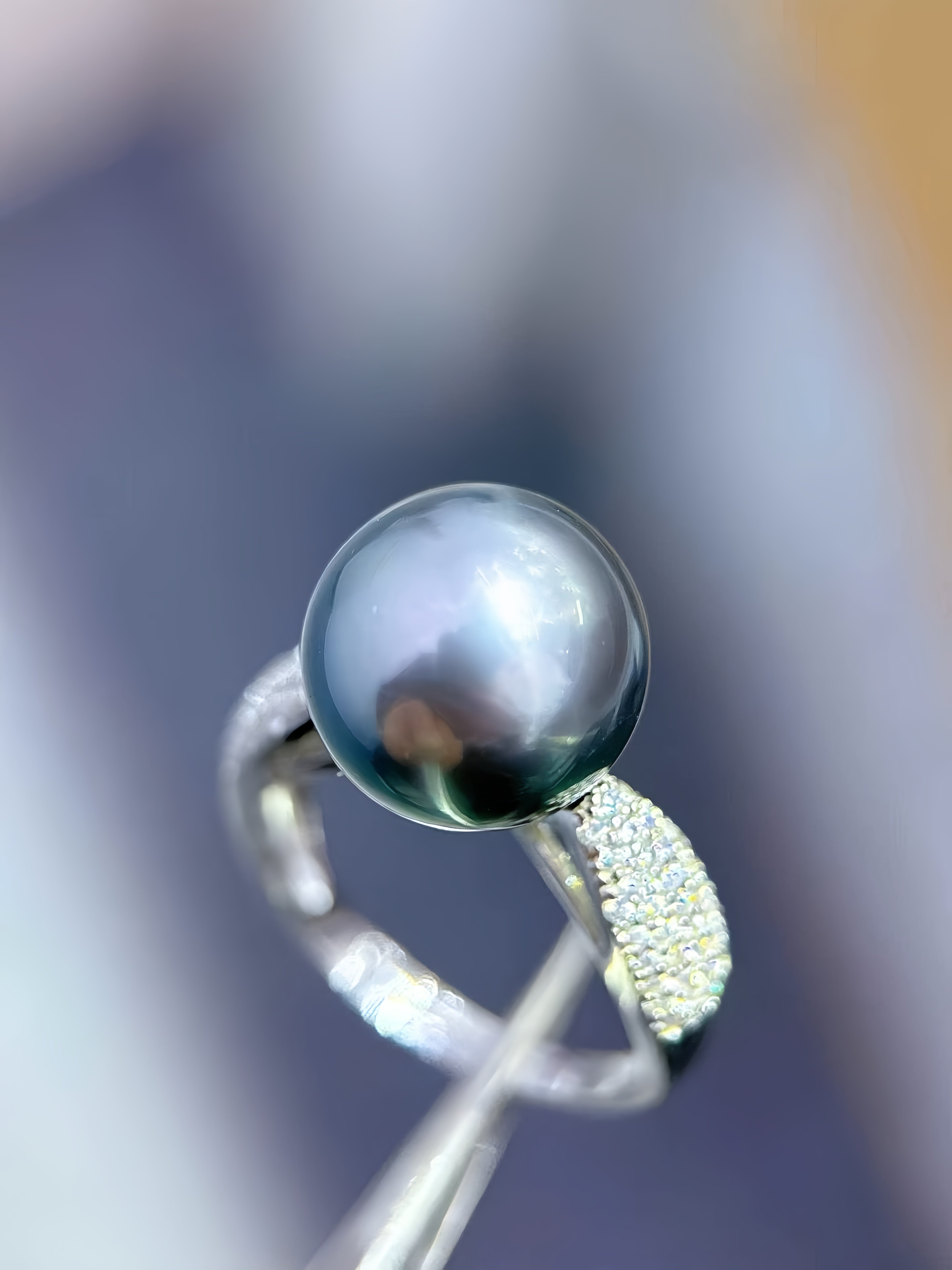 12-13mm Tahitian Pearl Ring R.01