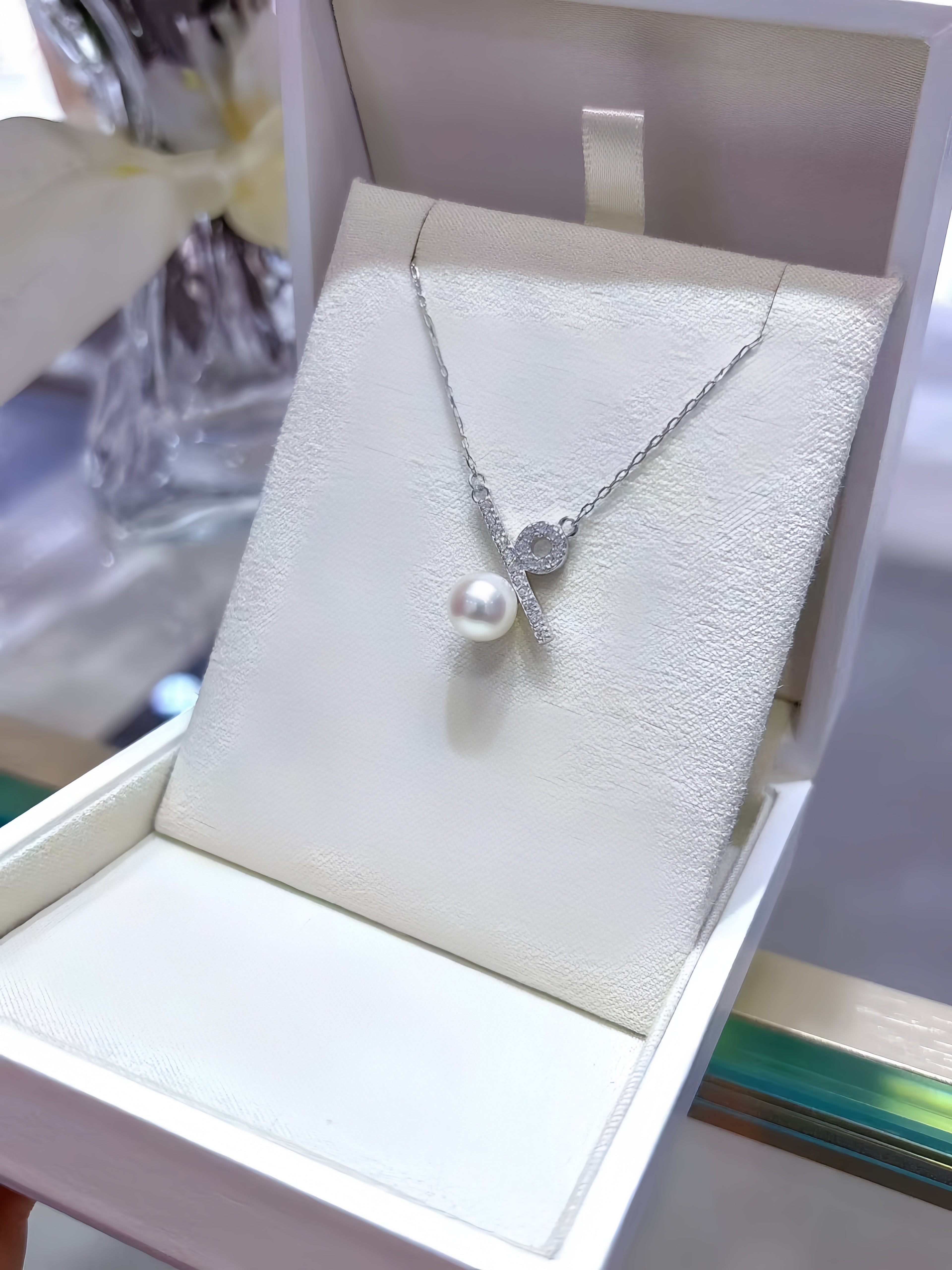 7-8mm Akoya Pearl Pendant P.01