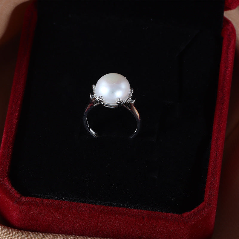 Alya's - Simple Pearl Ring R.02