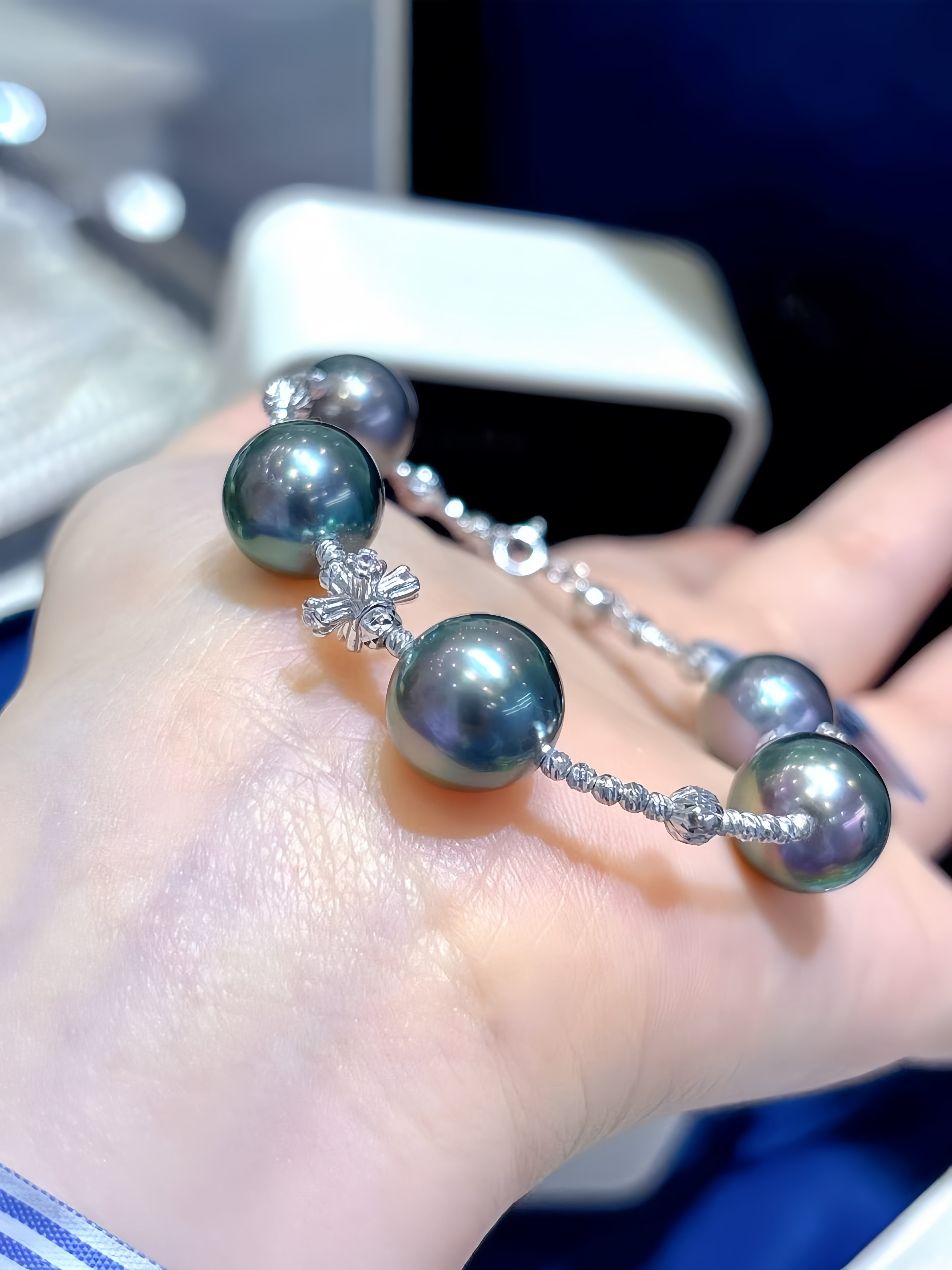 11-13mm Tahitian Pearl Bracelet B.01