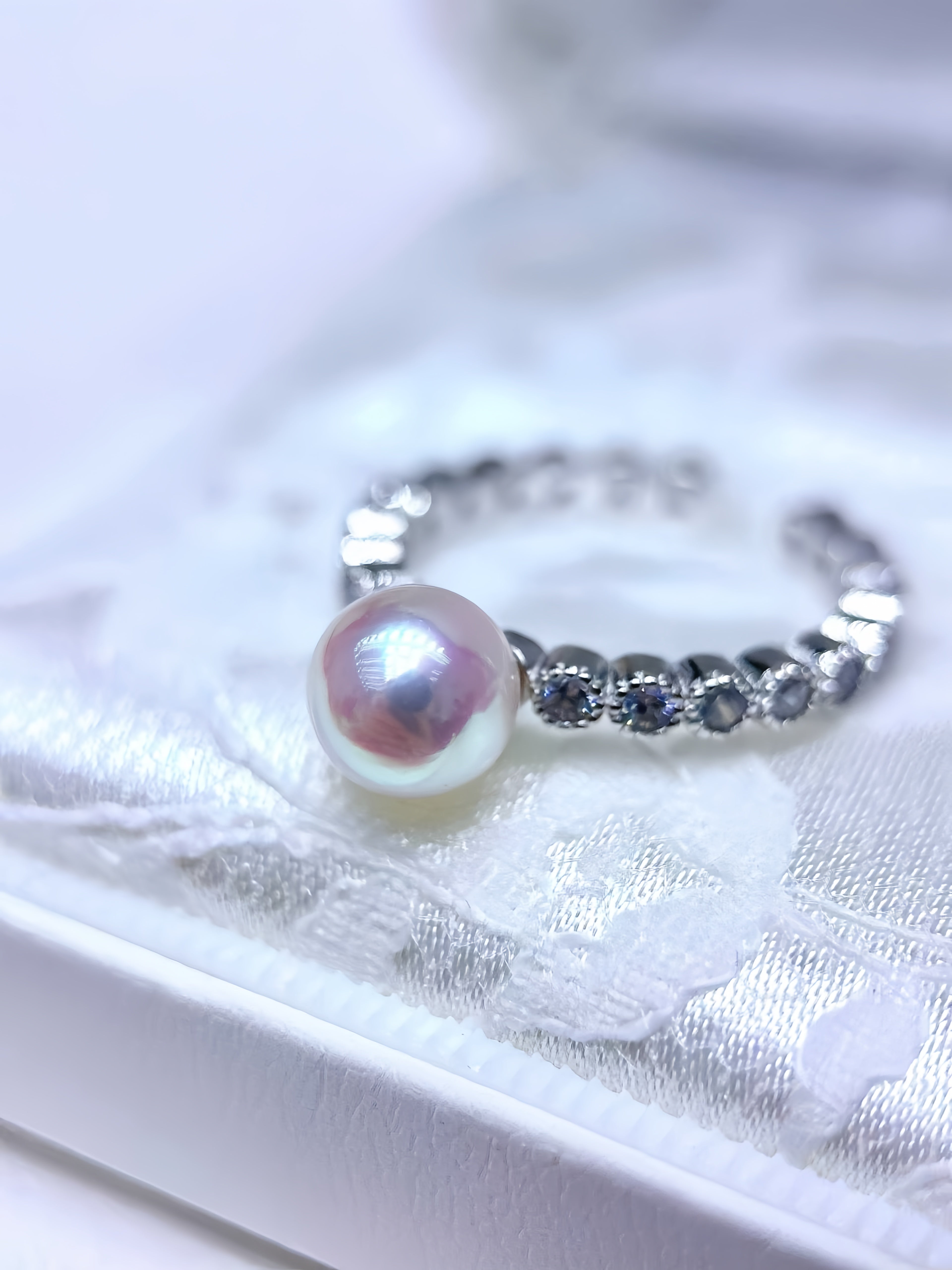 7-8mm Akoya Pearl Ring R.02