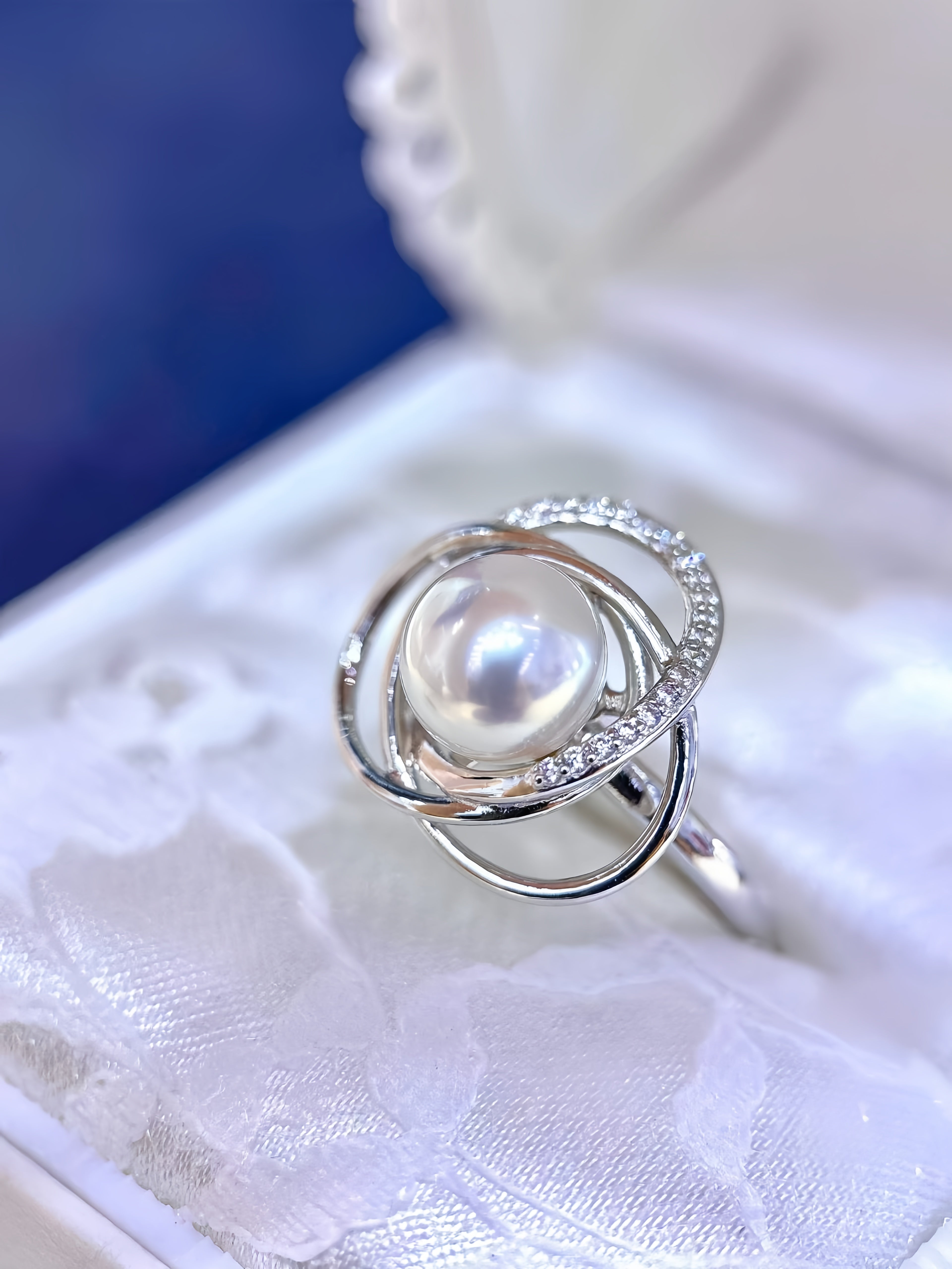 8.5-9mm Akoya Pearl Ring R.01