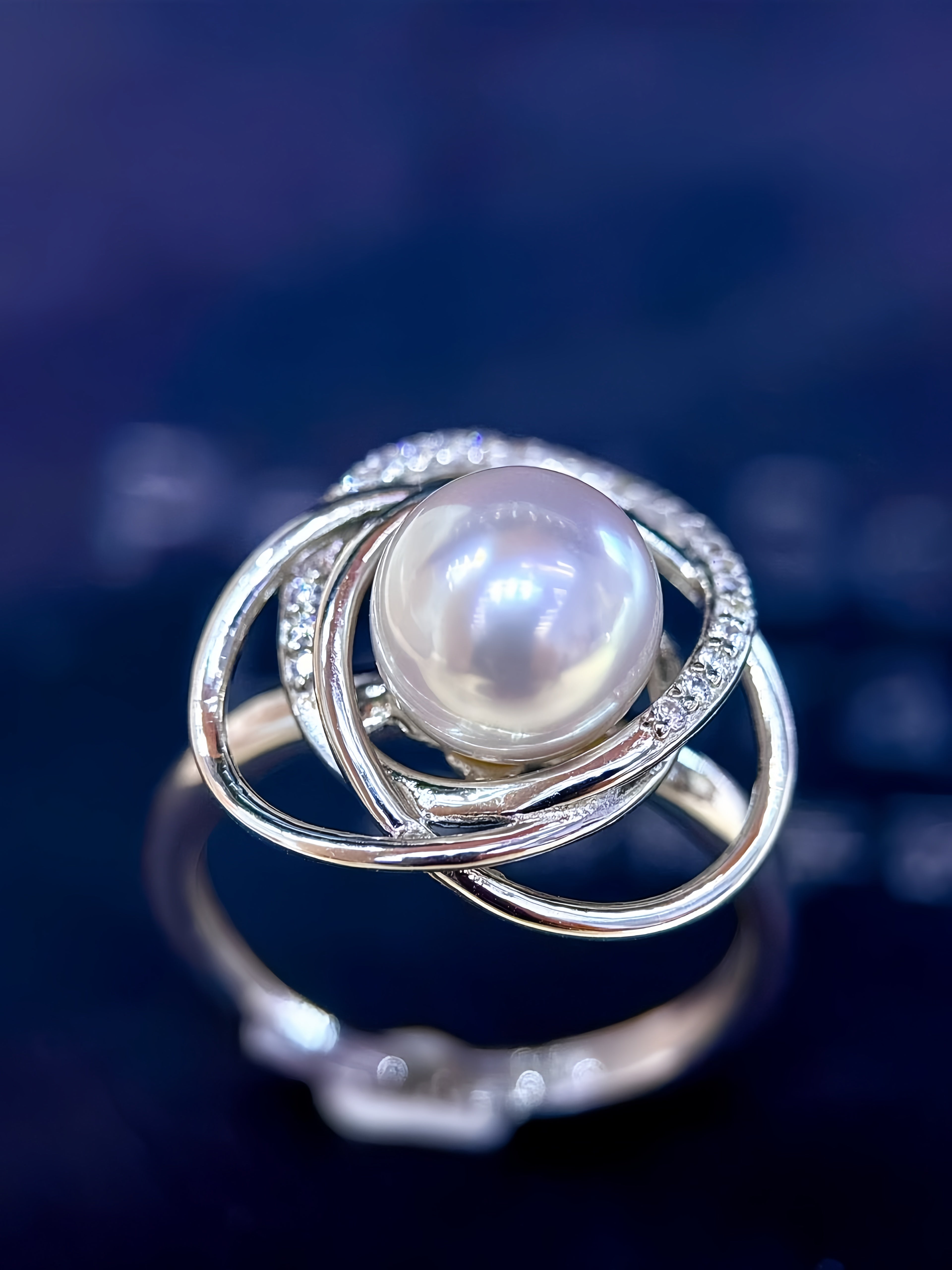 8.5-9mm Akoya Pearl Ring R.01