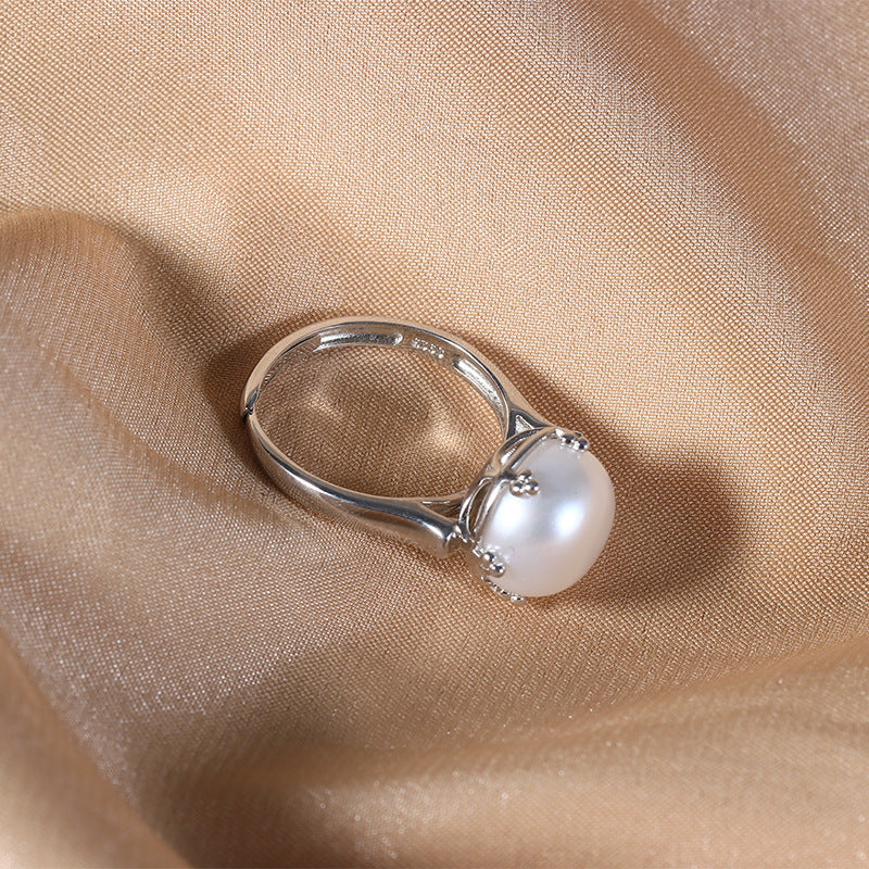 Alya's - Simple Pearl Ring R.02