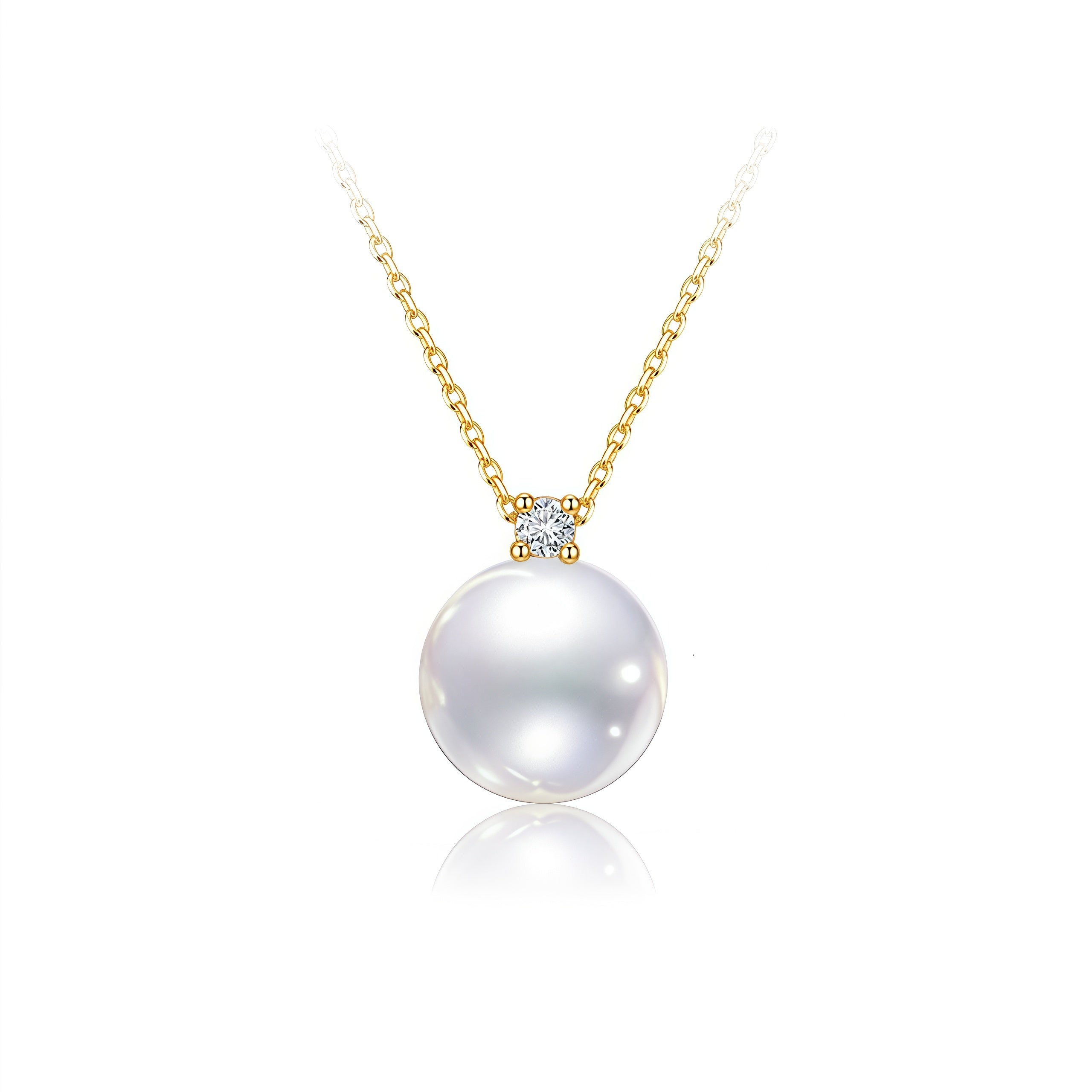 Princess Diana Pearl Pendant - 10-11mm