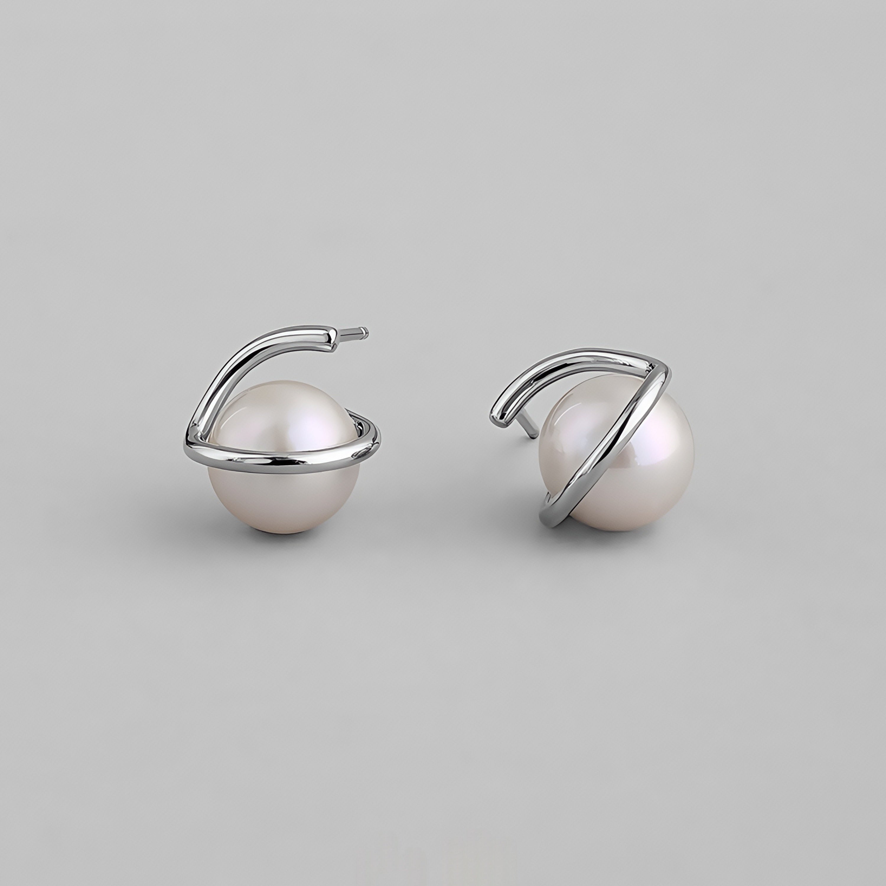 Alya's - Orbit Sphere Earrings