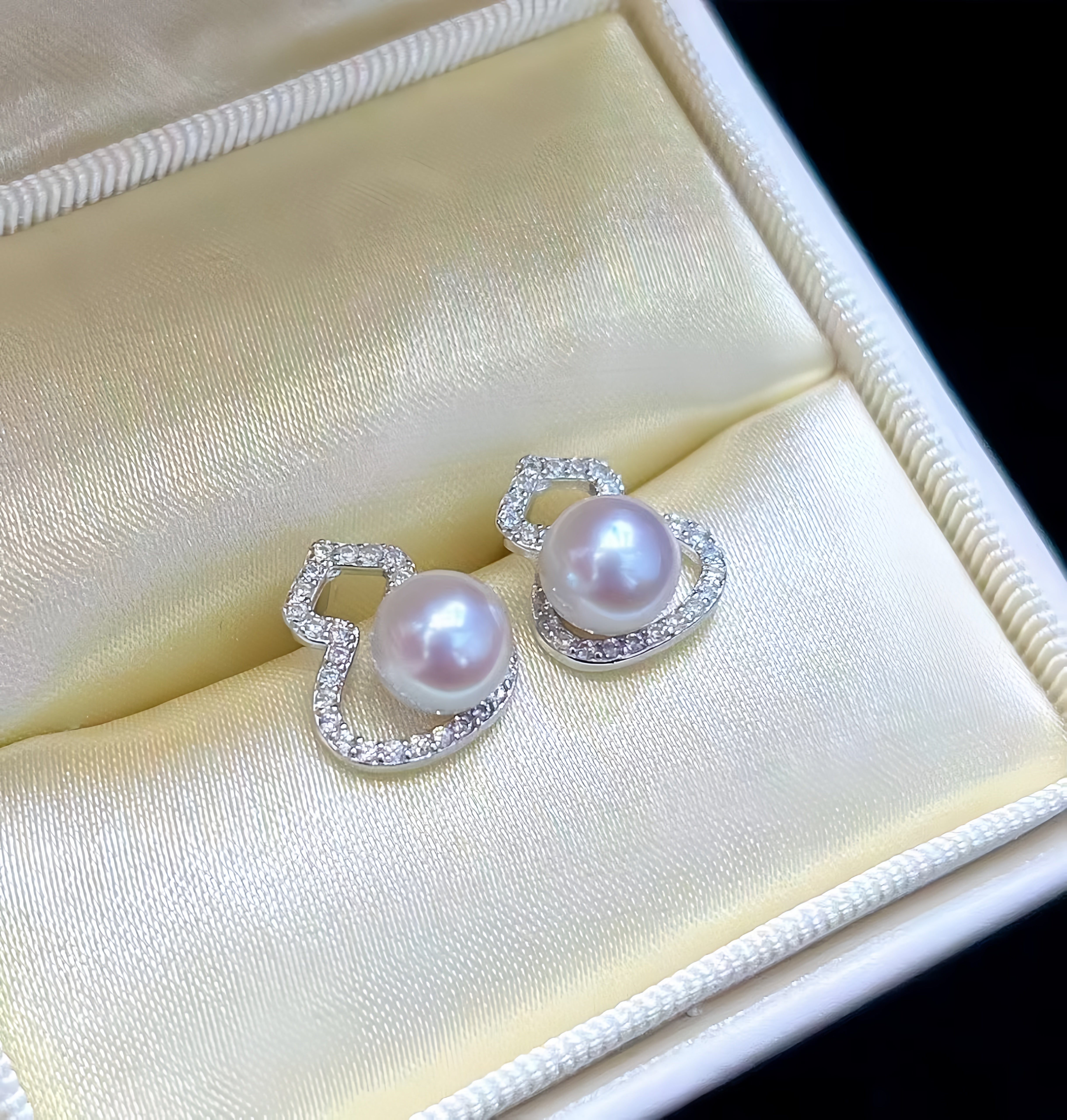 6-7mm Madama Pearl Earrings E.02