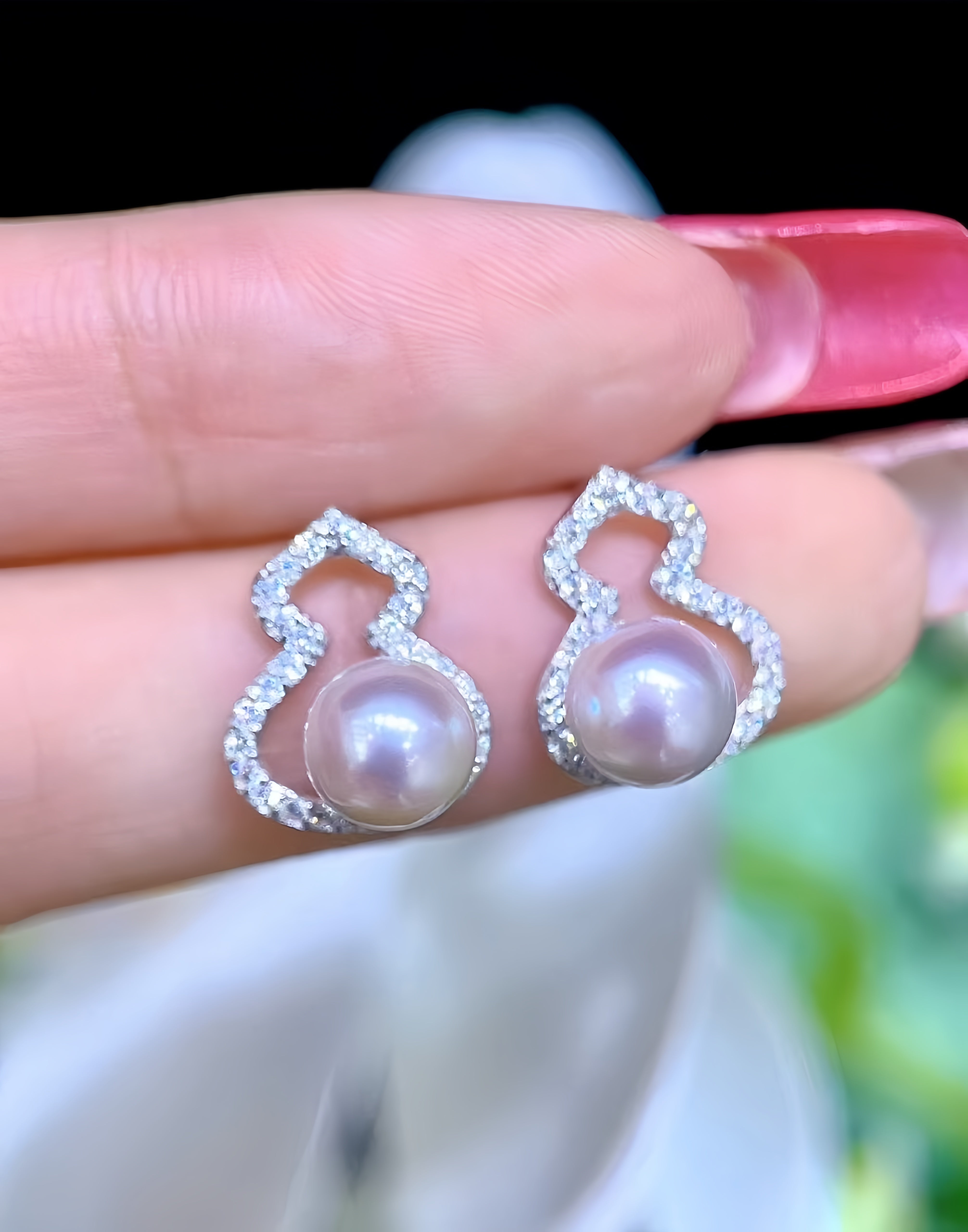 6-7mm Madama Pearl Earrings E.02