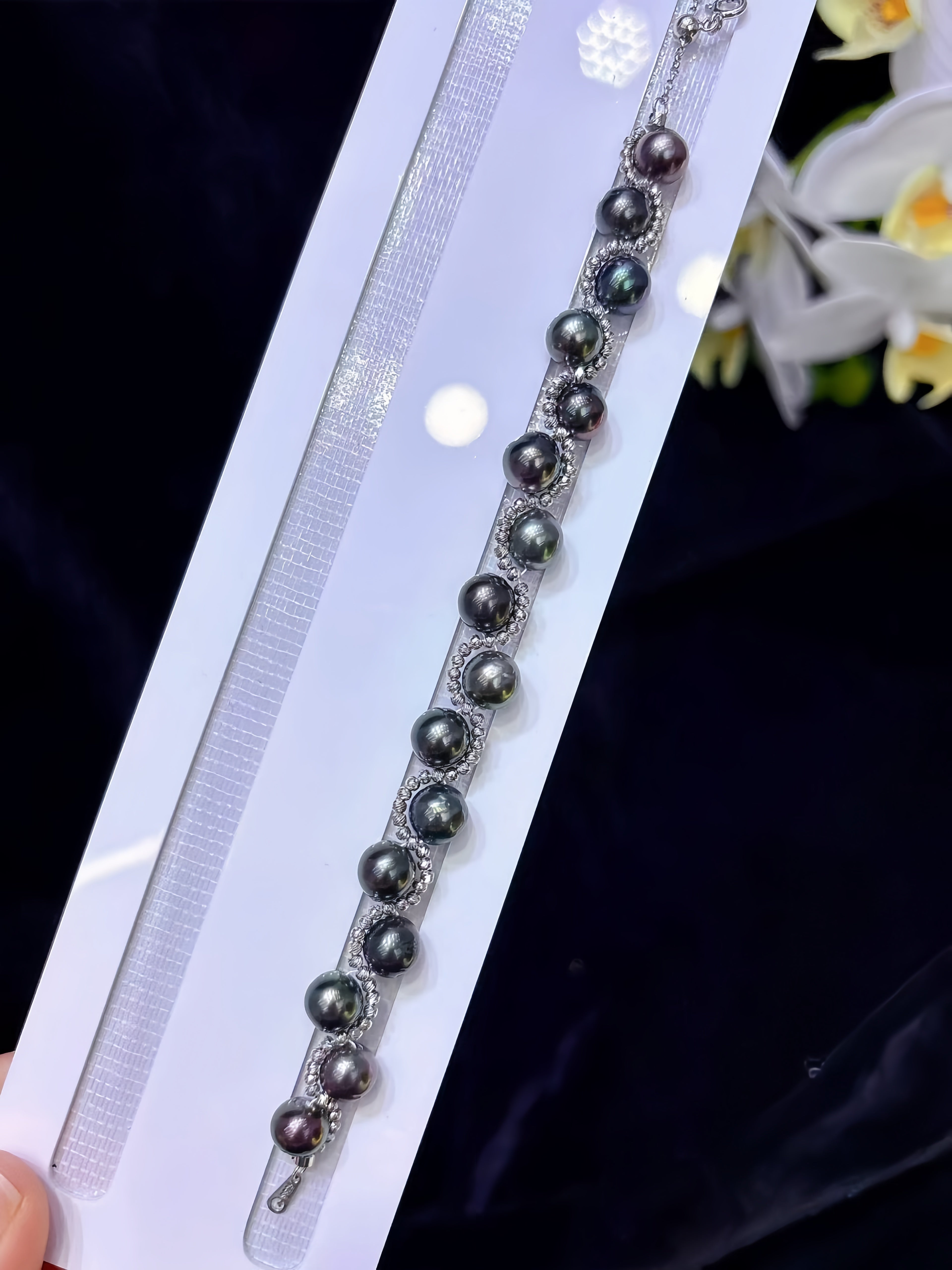 8-9mm Tahitian Pearl Bracelet B.01