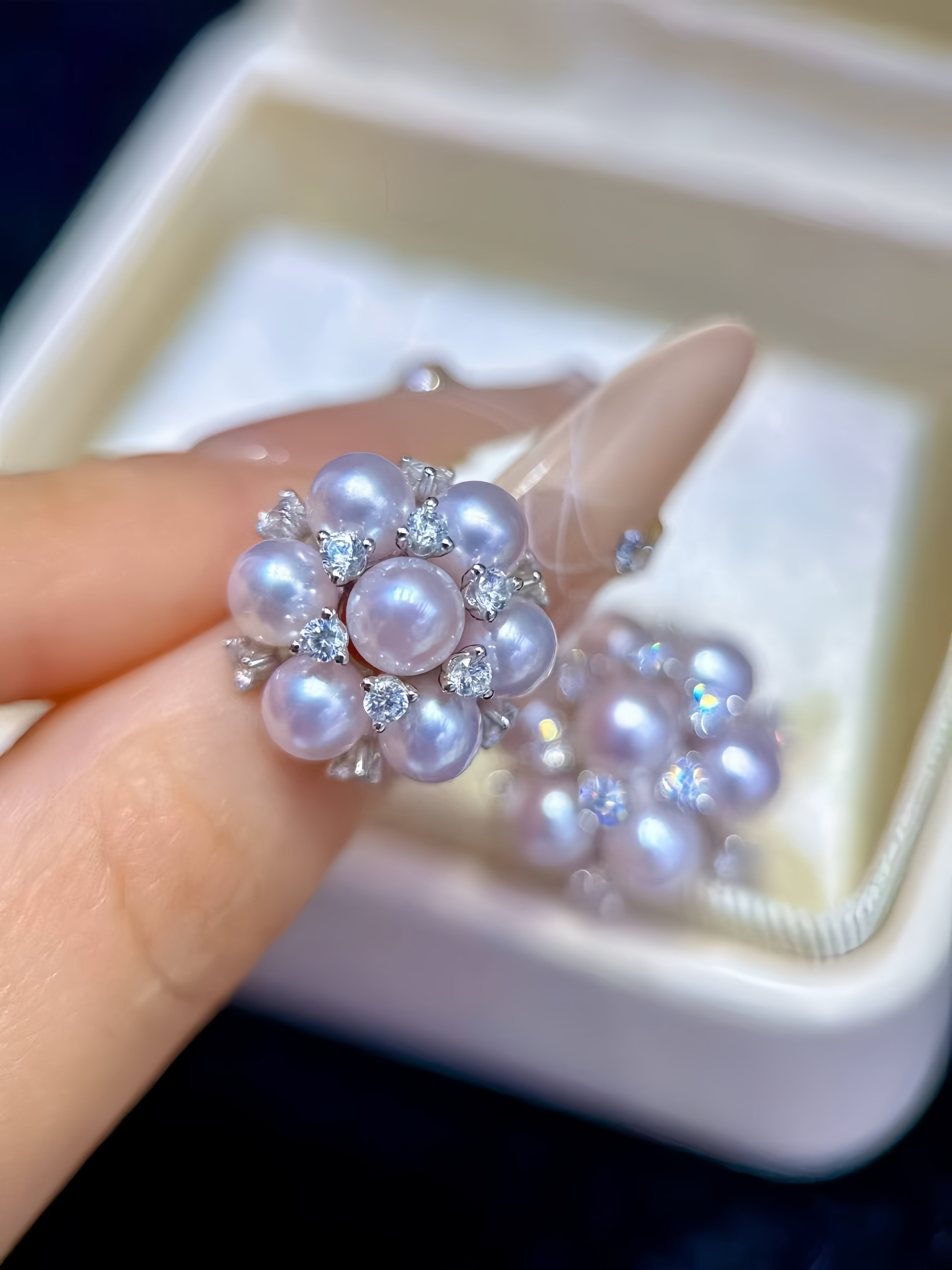 5-6mm Akoya Pearl Earrings E.01