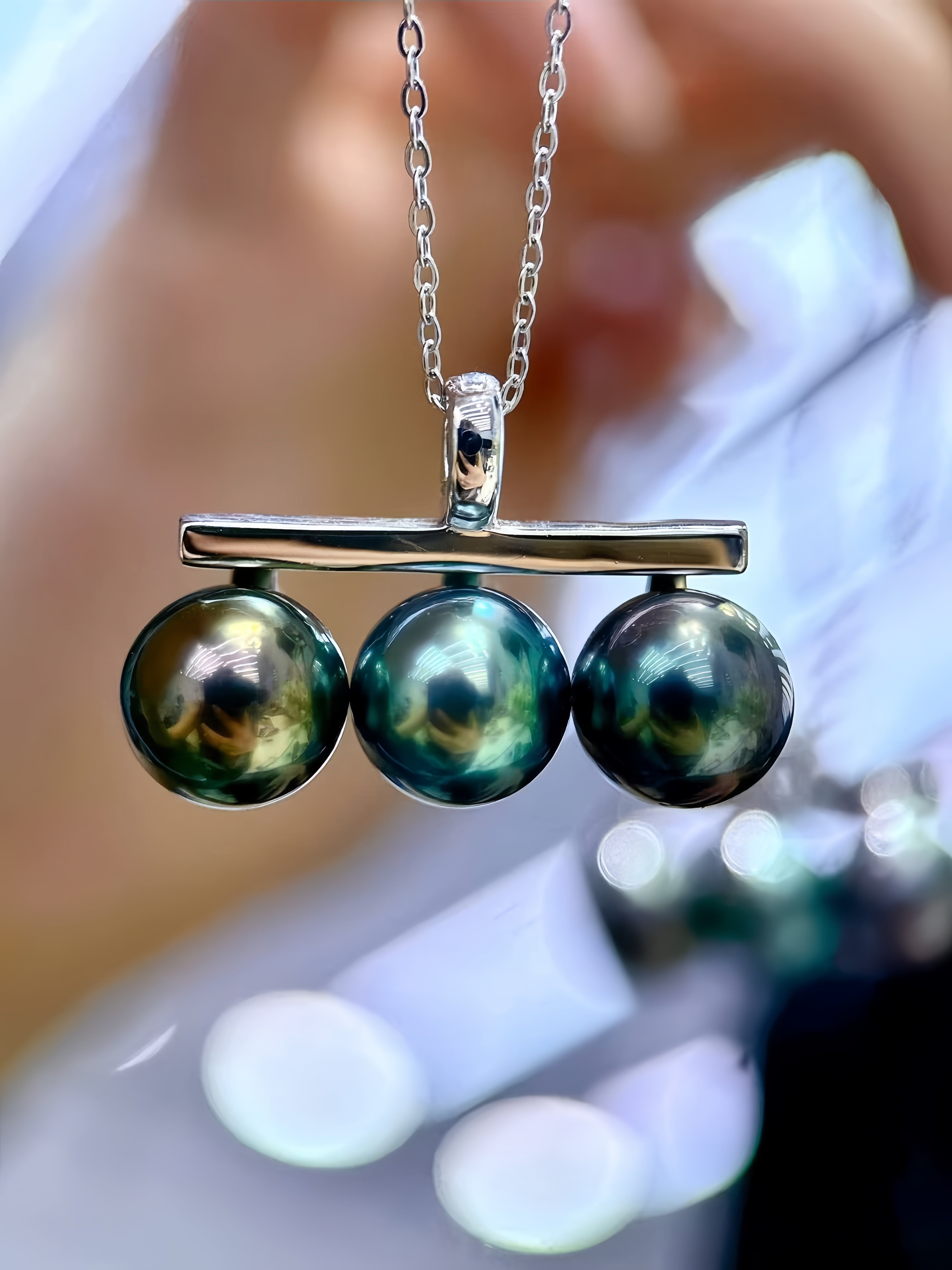 10-11mm Tahitian Pearl Pendant P.03