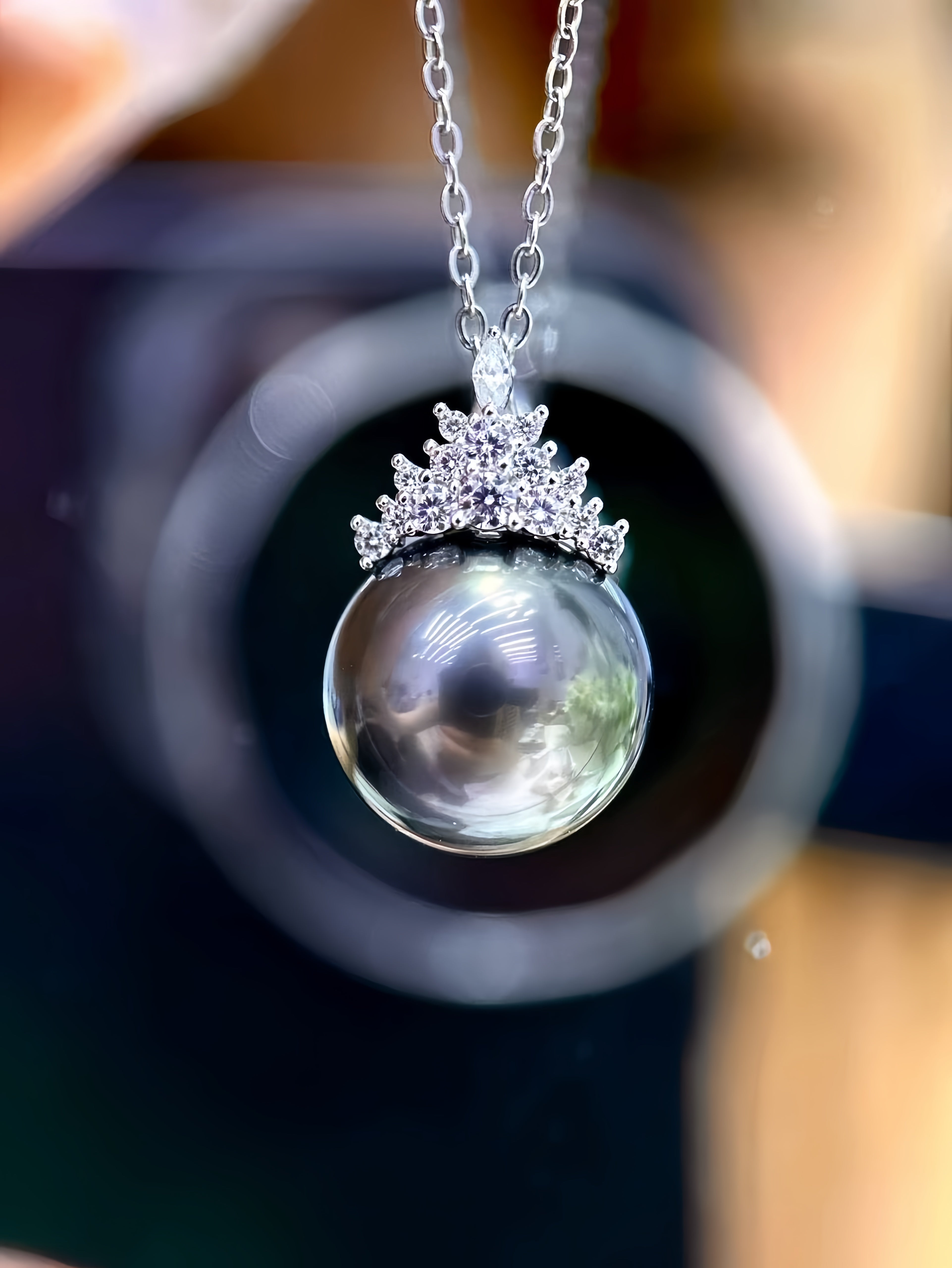 13-14mm Tahitian Pearl Pendant P.02