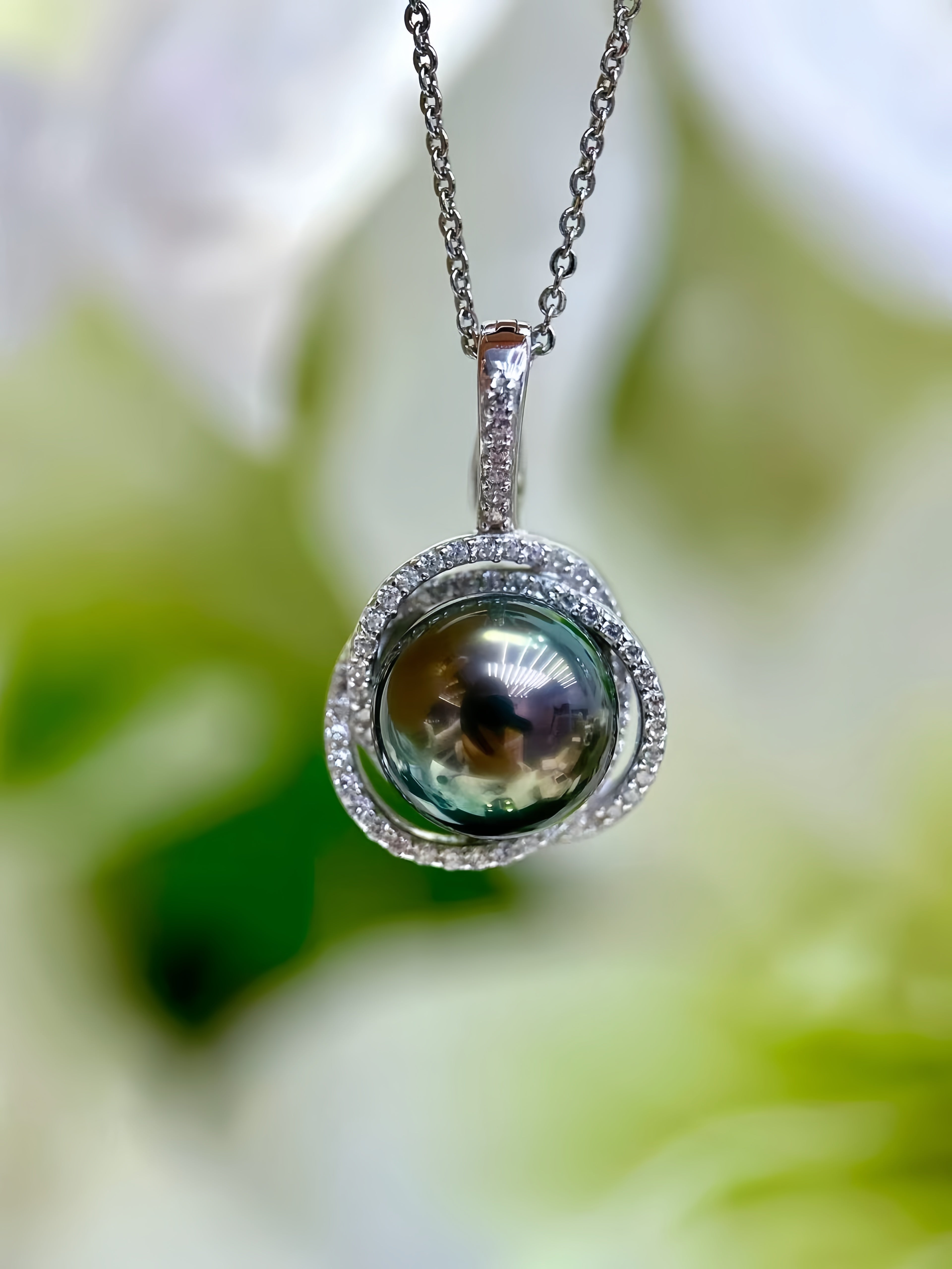10-11mm Tahitian Pearl Pendant P.05