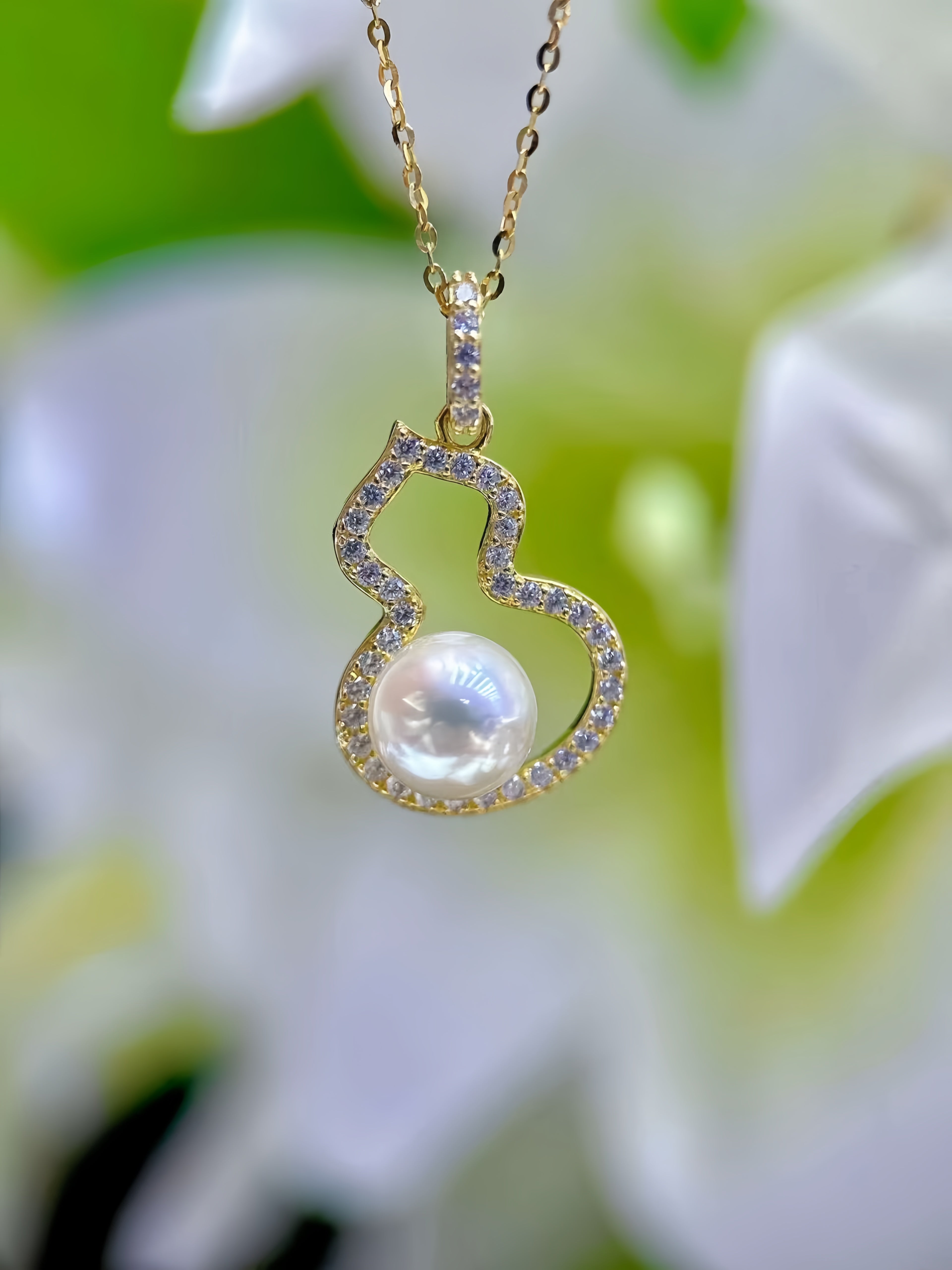 7-8mm Akoya Pearl Pendant P.01