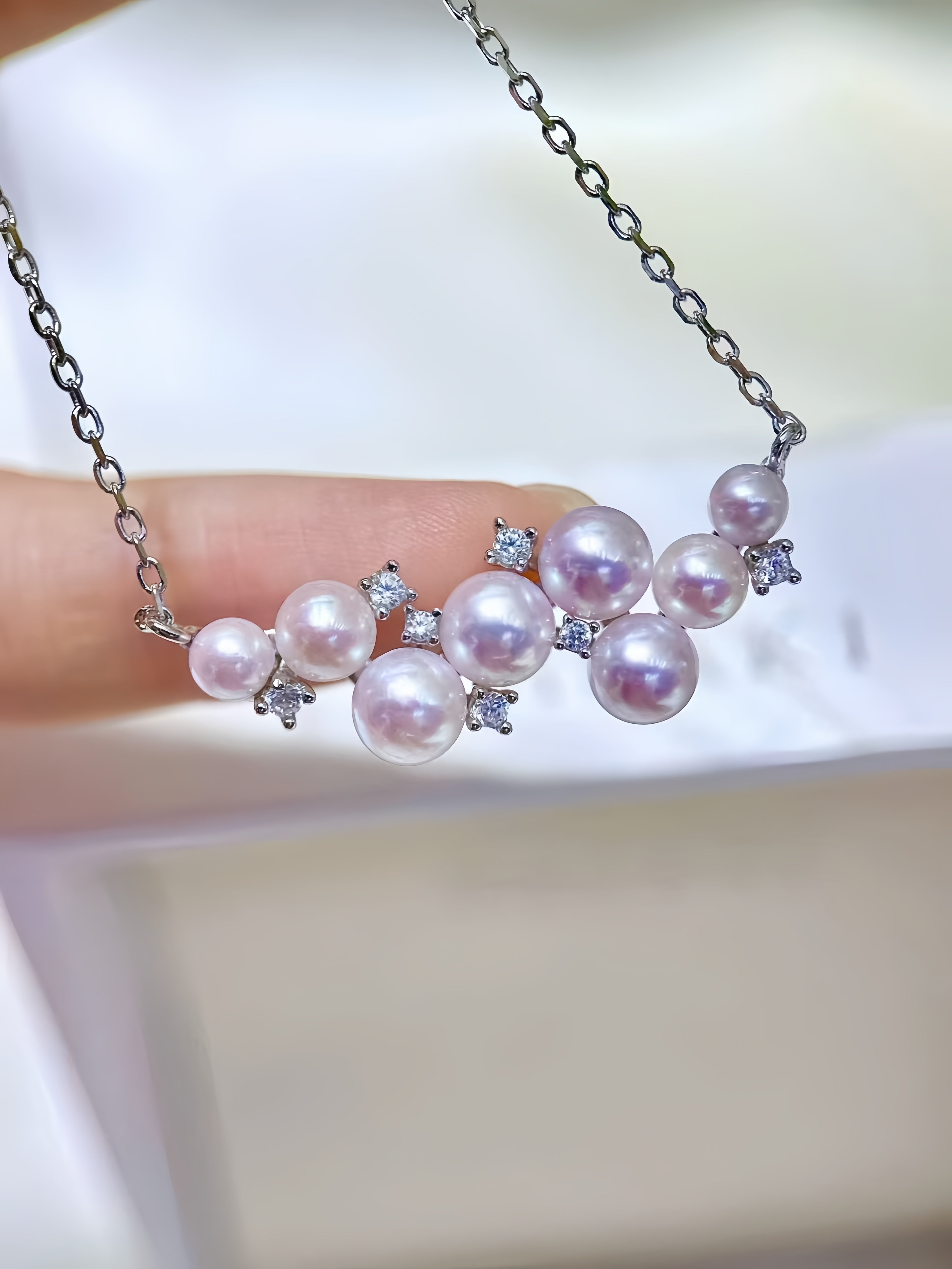 3mm-6mm Akoya Pearl Pendant P.01