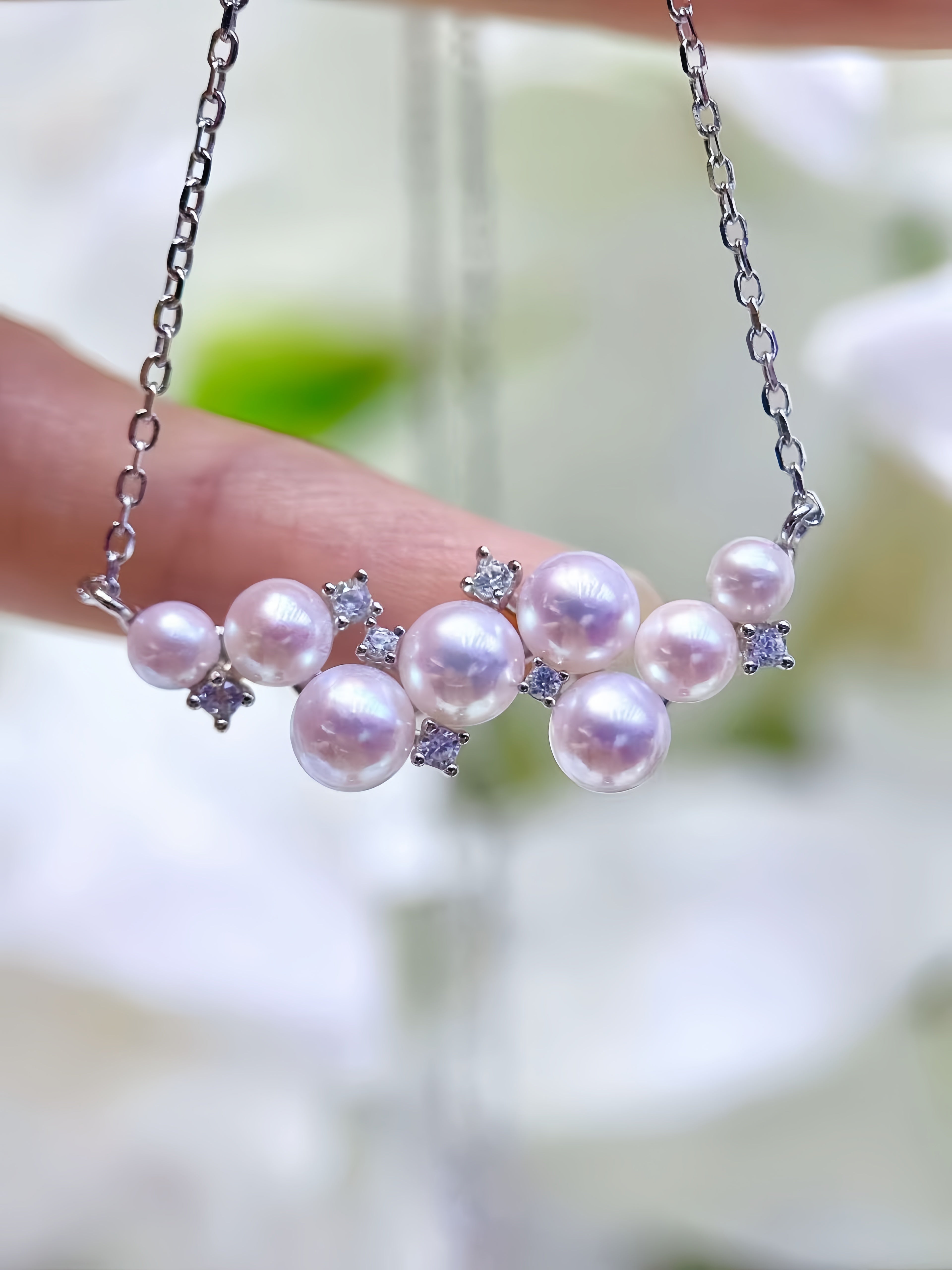 3mm-6mm Akoya Pearl Pendant P.01