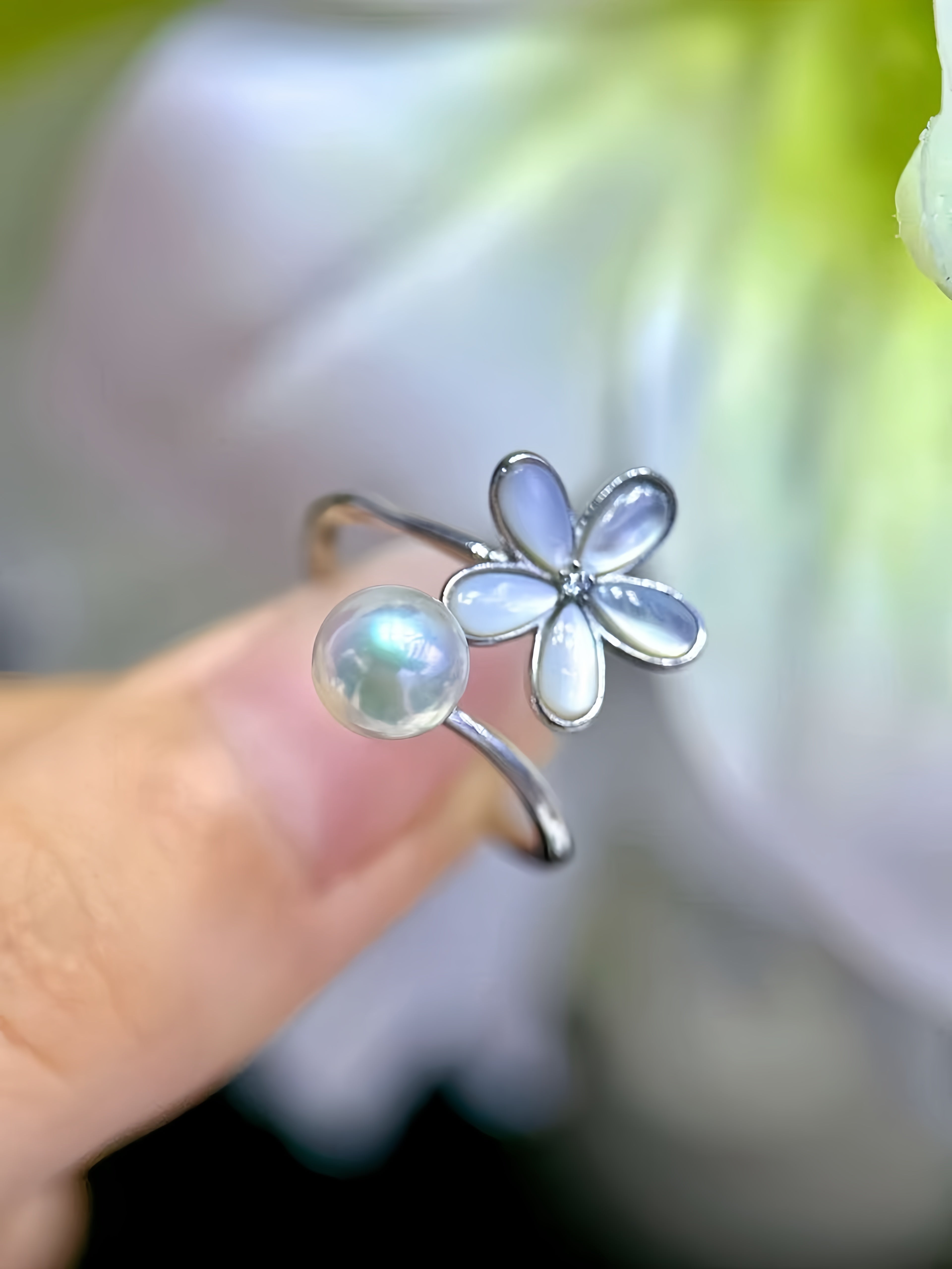 6-7mm Akoya Pearl Ring R.01