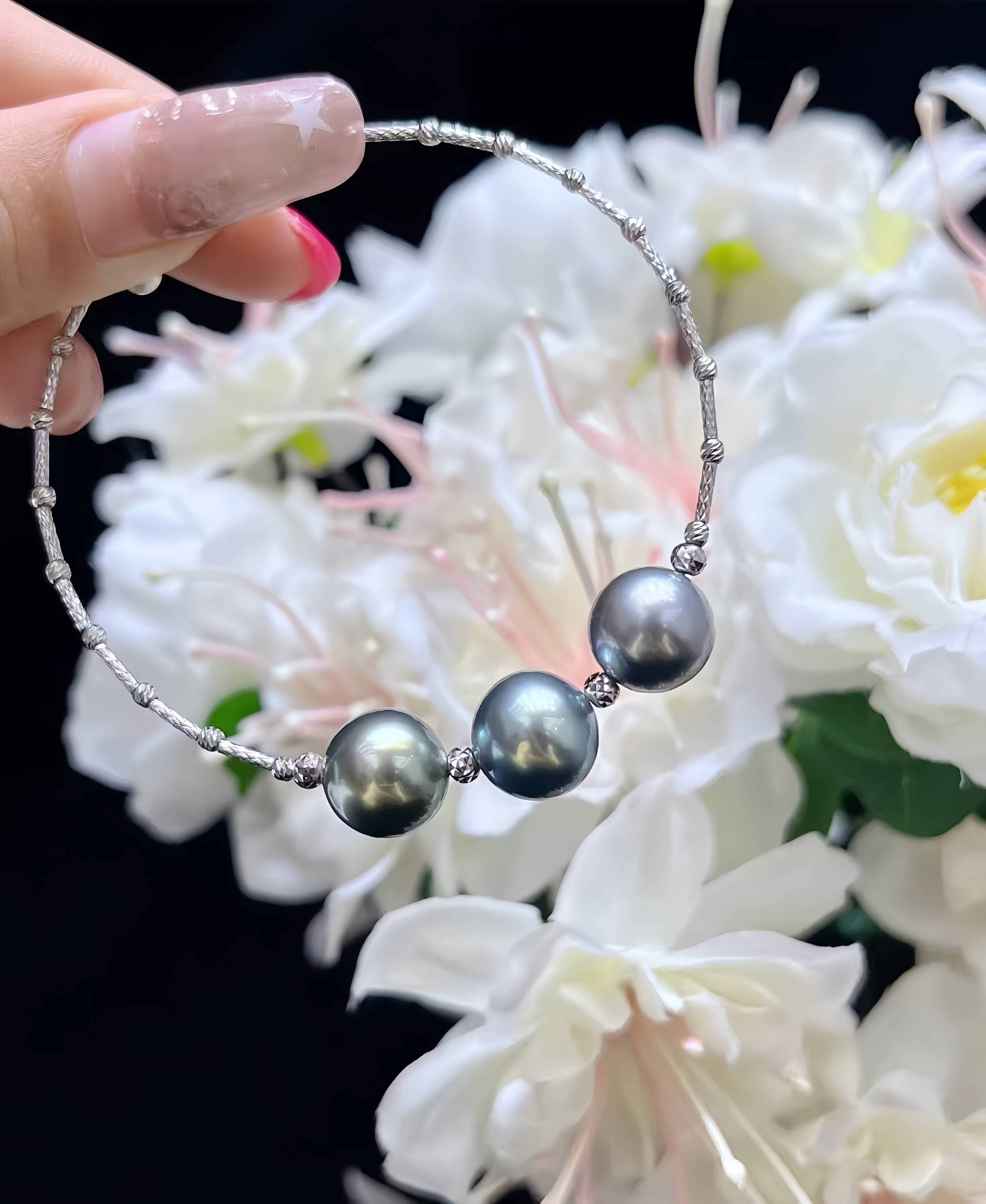 10-11mm Tahitian Pearl Bracelet B.01