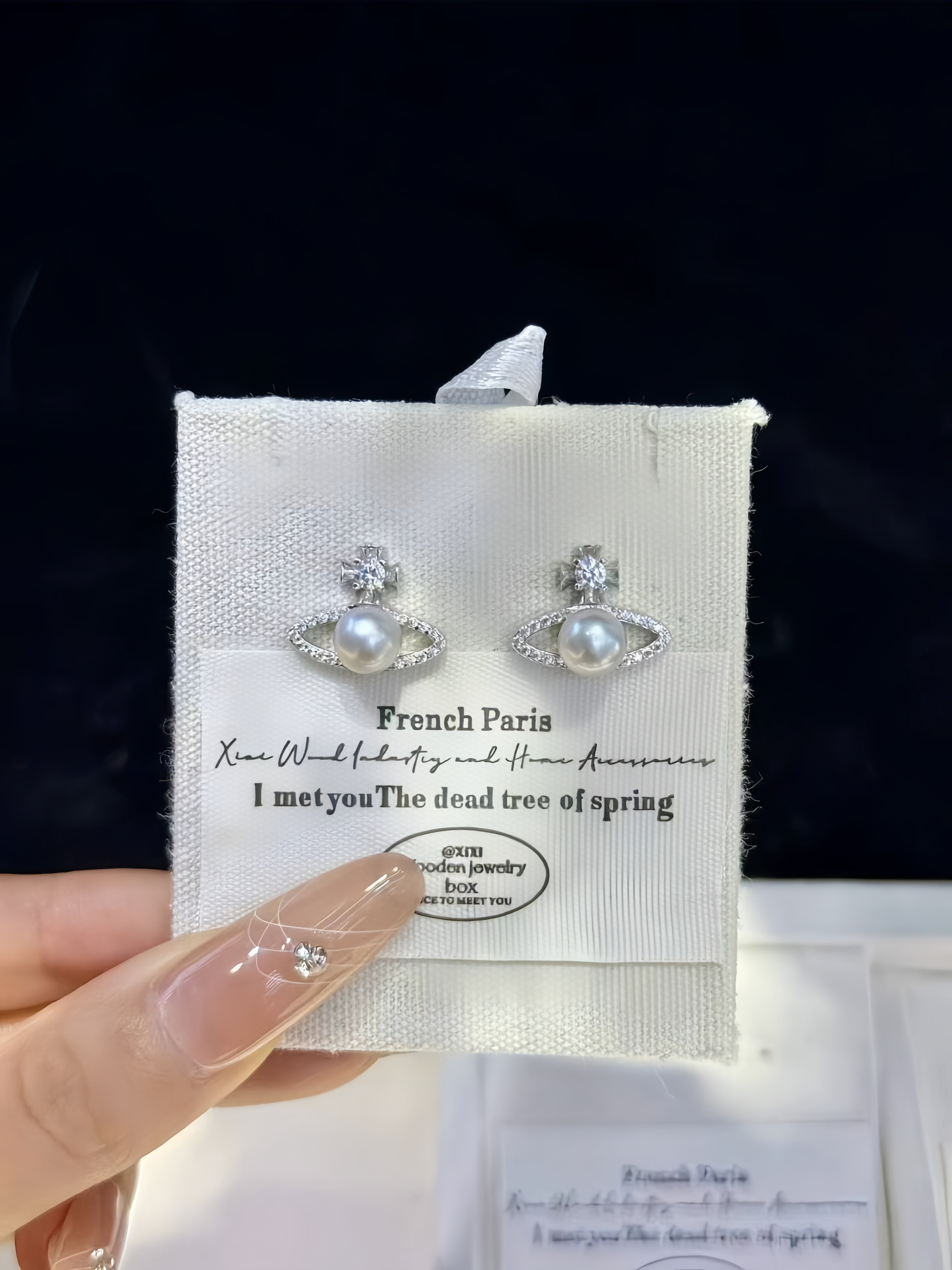 6-7mm Madama Pearl Earrings E.01