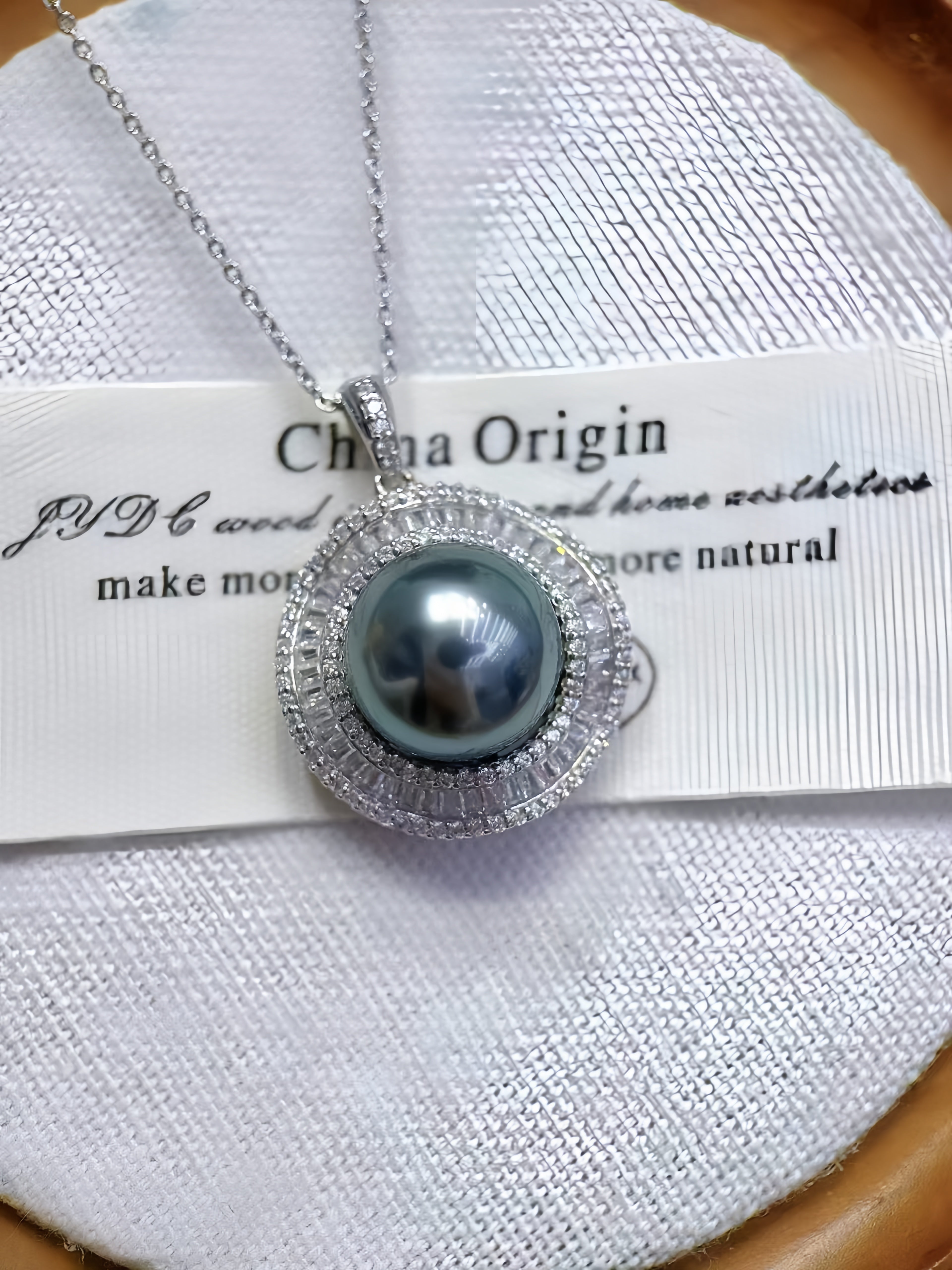 12-13mm Tahitian Pearl Pendant P.02