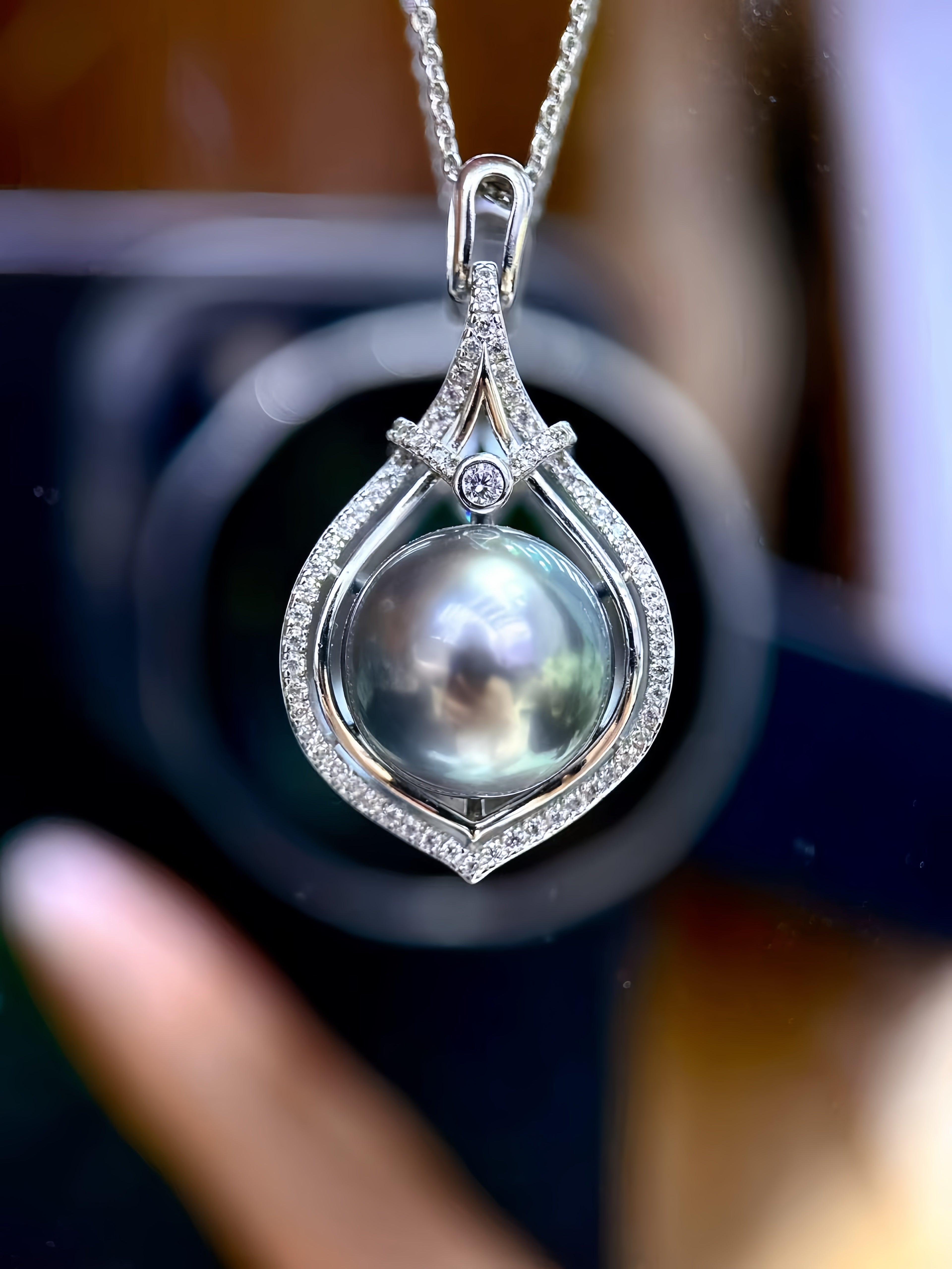12-13mm Tahitian Pearl Pendant P.01